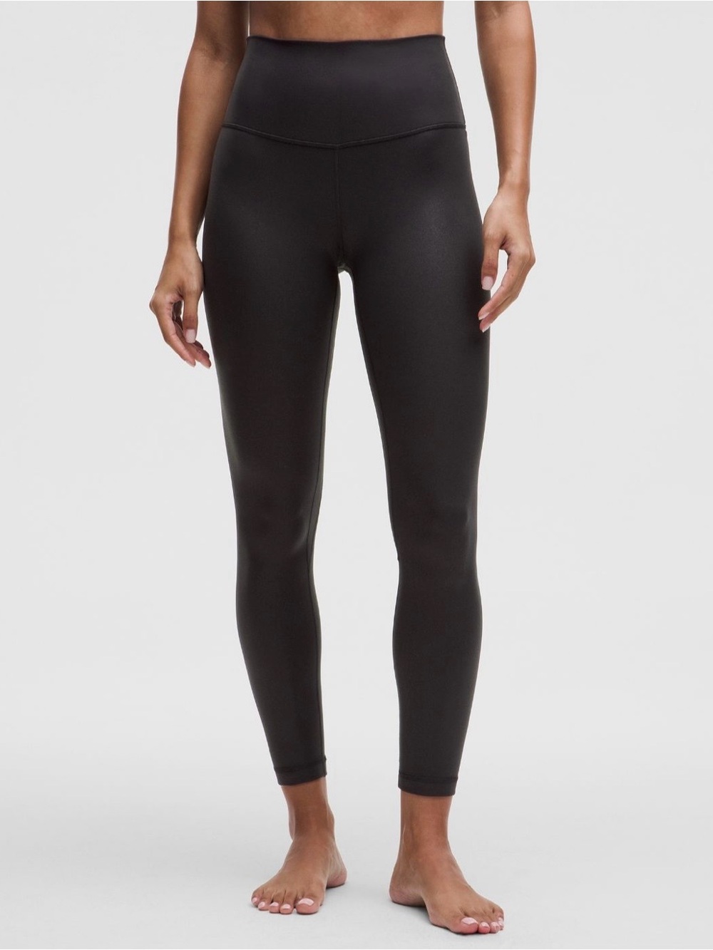 lululemon Black High-Rise 25 inch shimmer align Leggings